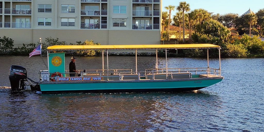Cajun Jack II on the Intercoastal Waterway